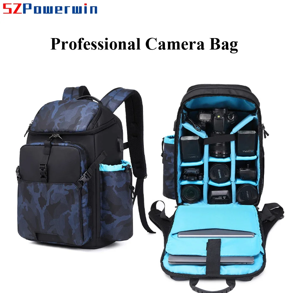 Powerwin nueva mochila profesi - Drone Camera Waterproof reseña y precio