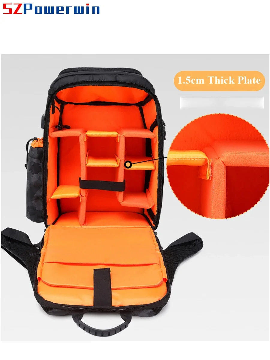 Powerwin nueva mochila profesi - Drone Camera Waterproof reseña y precio