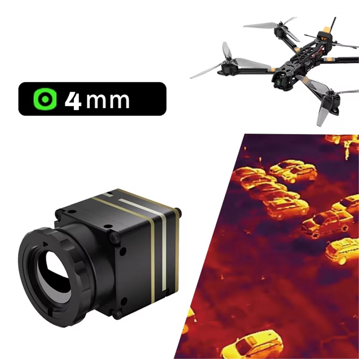 Módulo de Imagen Térmica Infra - Drone Camera Thermal reseña y precio
