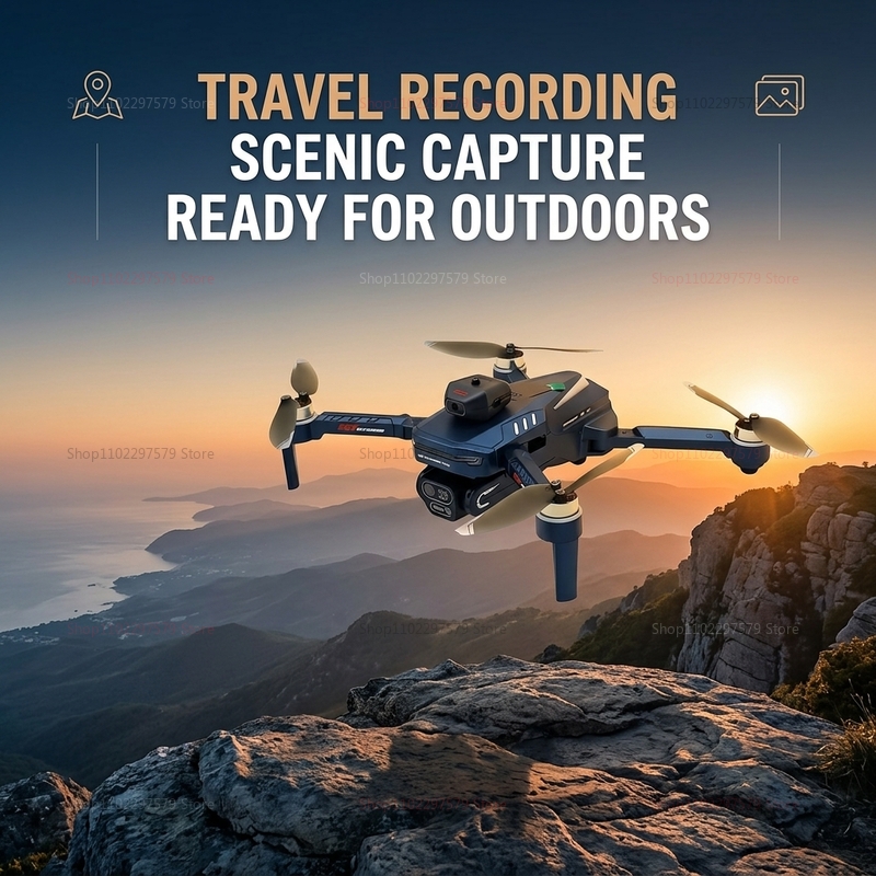 Dron GT8 con Cinturón Anticoli - Drone Camera Professional reseña y precio
