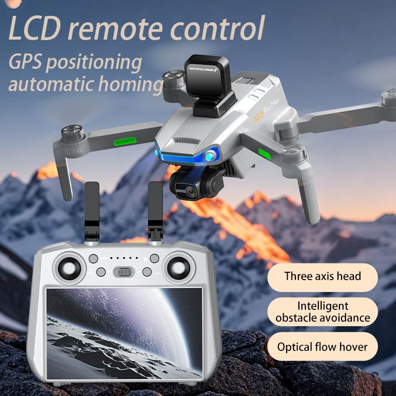 AE3 PRO Max nuevo LCD SC GPS D - Drone Camera Professional reseña y precio