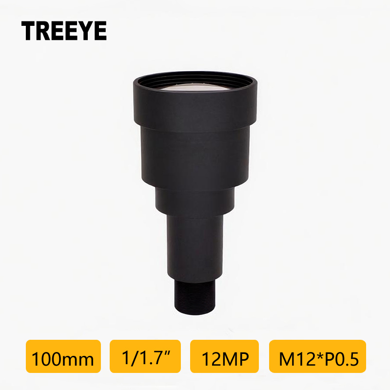 Lente 4K 12MP 100mm HD 1/1,7 