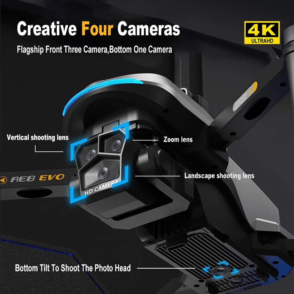 Dron AE8 EVO 4K Profesional 5G - Drone Camera Professional reseña y precio
